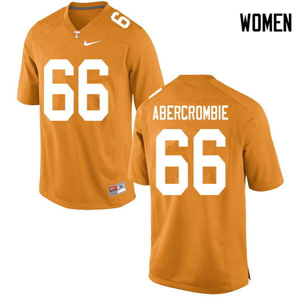 Women #66 Jarious Abercrombie Tennessee Volunteers College Football Jerseys Sale-Orange